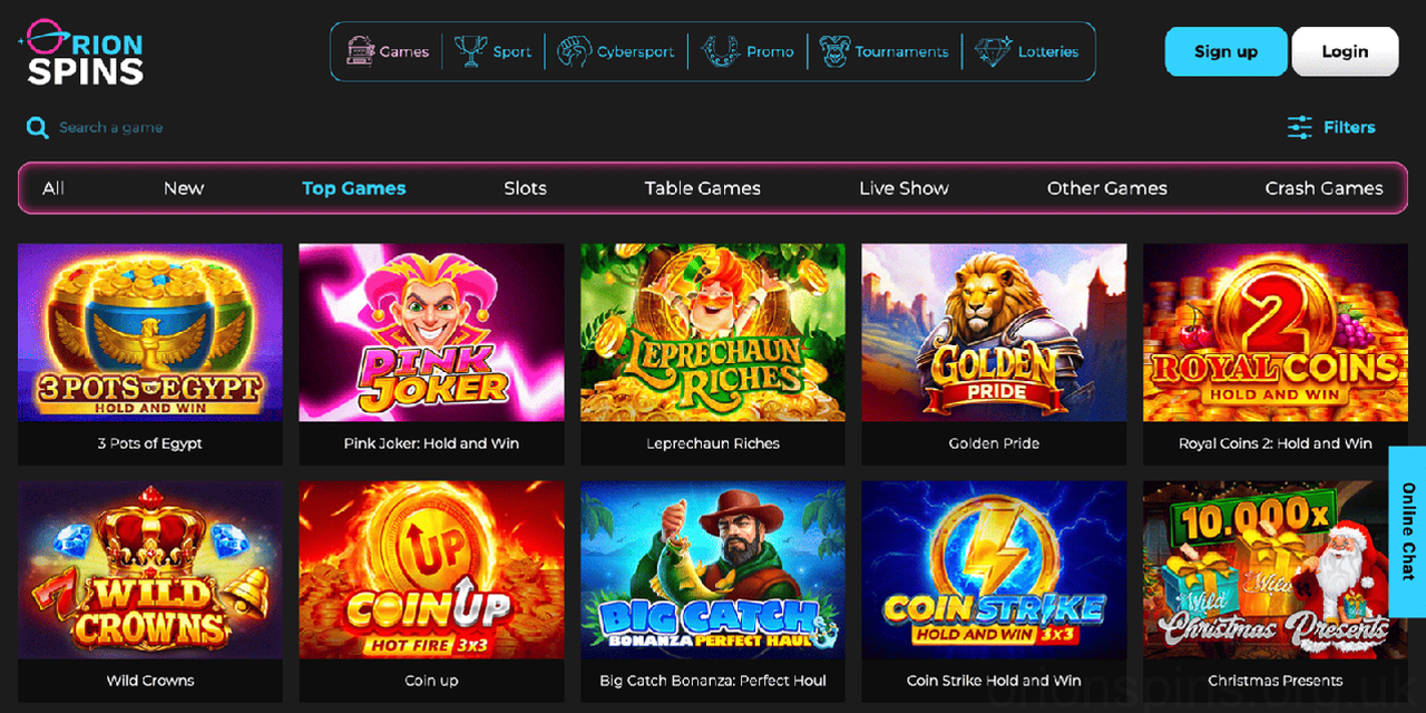 Orionspins Casino Casino